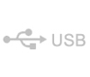 Pebble features a standard USB port